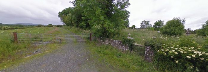 Old Clonbroney - the graveyard in the poem. Image from Google StreetView