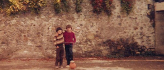 As a child in Banagher - I never did make it in the soccer world!!!