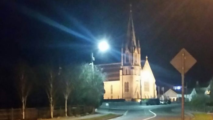 Church at Edgeworthstown - to spite scandals our faith is still important in Ireland