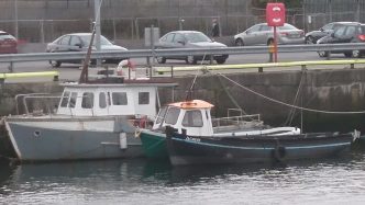 Boats at Galway Docks