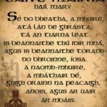 Hail Mary in Irish