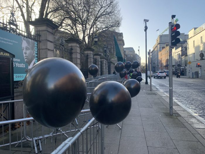 56 Black Balloons for the homeless who died so far in 2020