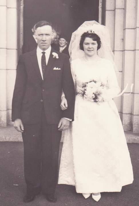 How it Started - Dad and Ma on their wedding day